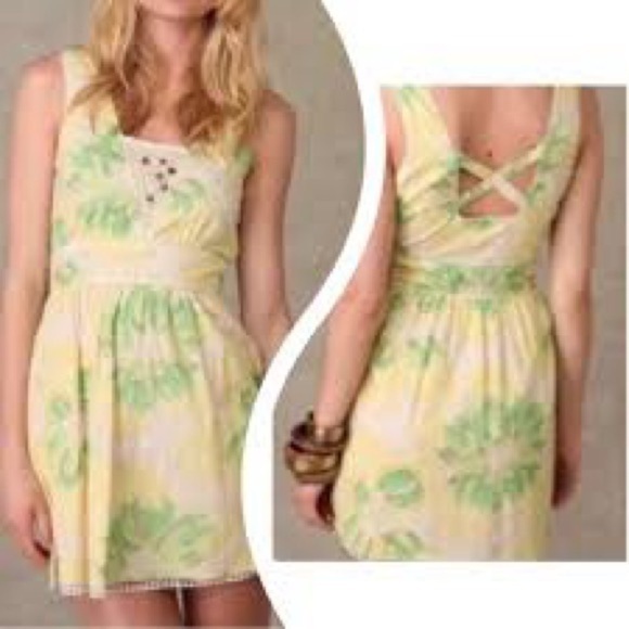 Free People Floral Mini Dress - Picture 2 of 16